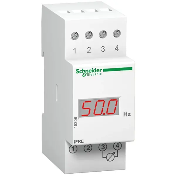Schneider Electric - 15208 - DIGITAL FREQUENCY METER 20-100HZ - 1