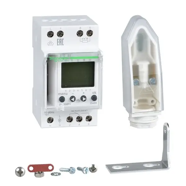 Schneider Electric - 15483 - IC2000P+ Prog. Twi. Time Sw. 2-2100 lux - 1