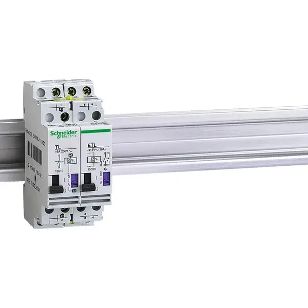 Schneider Electric - 15530 - ETL 1P+1 INV 16A 230VAC (110VCC) - 1