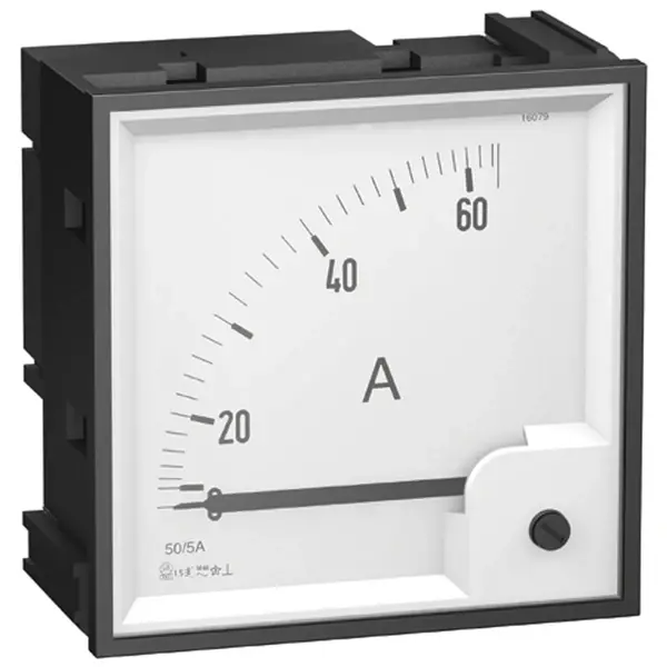 Schneider Electric - 16009 - AMMETER DIAL 1,5IN FOR TC50/5A - 1