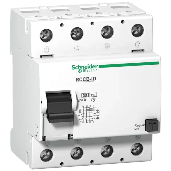 Schneider Electric - 16752 - RCCB 4P 40A 30mA B type - 1