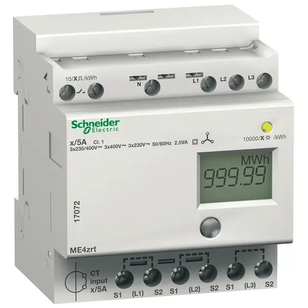 Schneider Electric - 17072 - MODULAR THREE PHASES AND NEUTRAL POWER M - 1