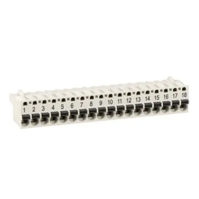 Schneider Electric - 170XTS00200 - 3 SPRING TERMINAL BLOCKS - 1