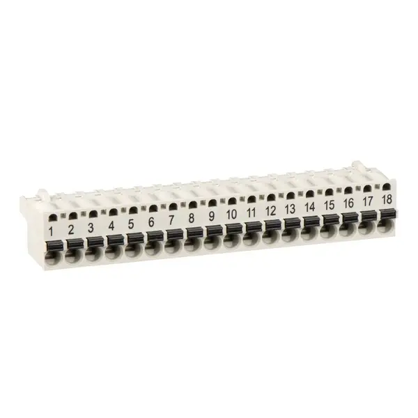 Schneider Electric - 170XTS00200 - 3 SPRING TERMINAL BLOCKS - 1