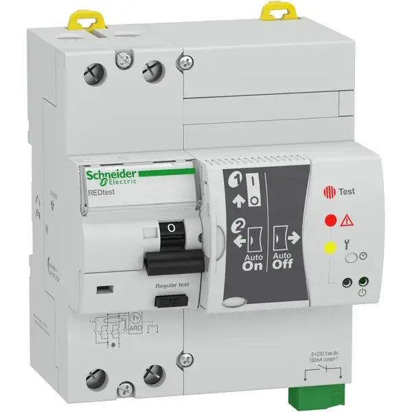 Schneider Electric - 18281 - red test 2p 40a 30ma a - 1