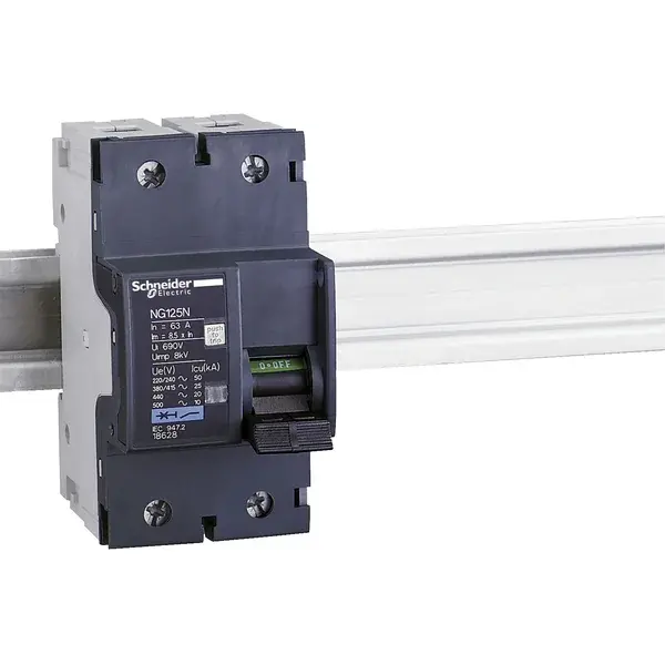 Schneider Electric - 18626 - NG125N 2P 40A C - 1