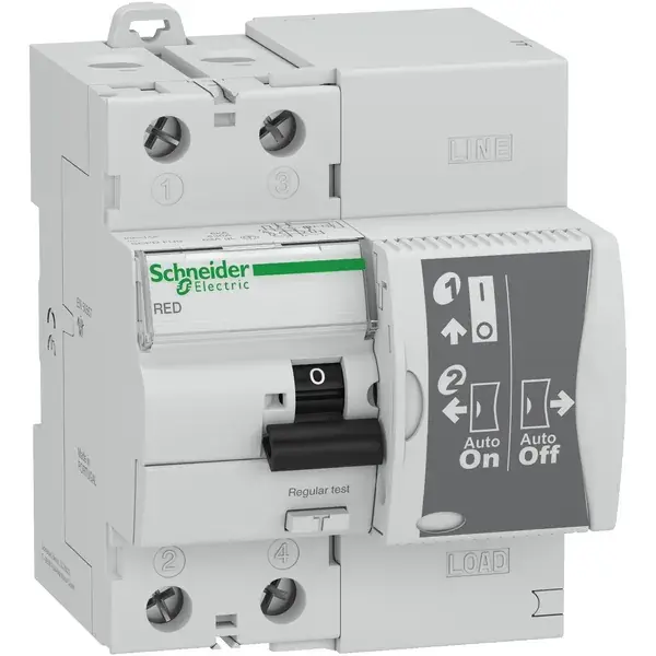 Schneider Electric - 18681 - red 2p 25a 30ma a - 1