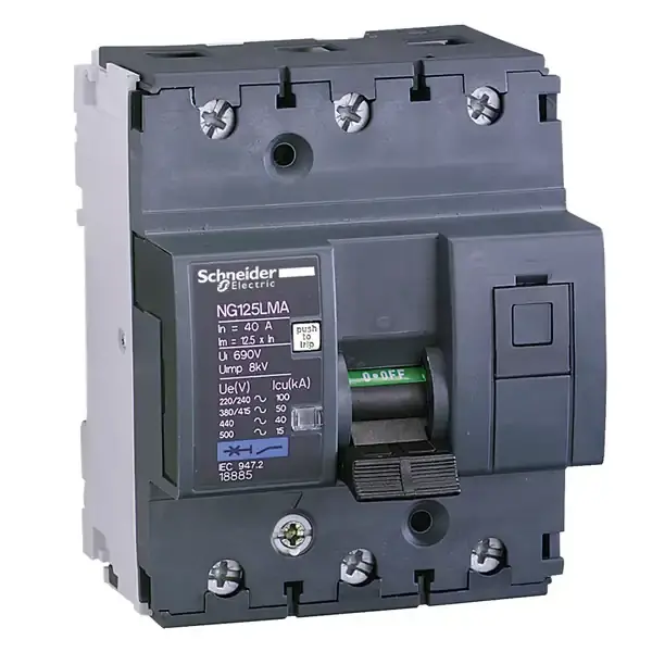 Schneider Electric - 18881 - NG125L 3P 10A MA - 1