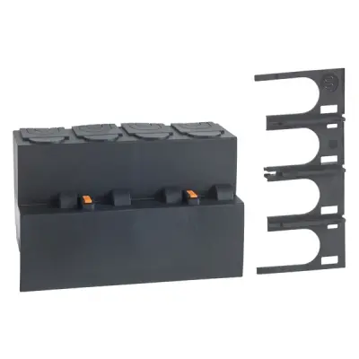 Schneider Electric - 19077 - set 2 terminal shields 3p - 1