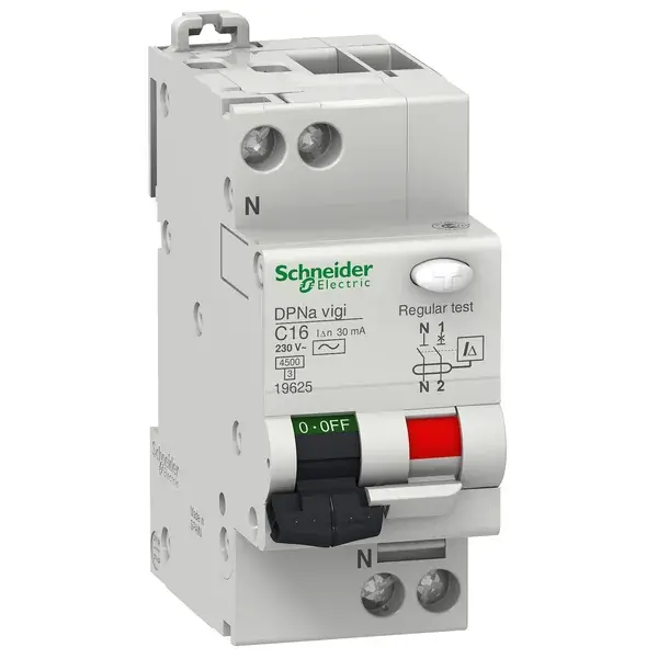 Schneider Electric - 19615 - DPNA VIGI 4,5KA 16A B 30MA - 1