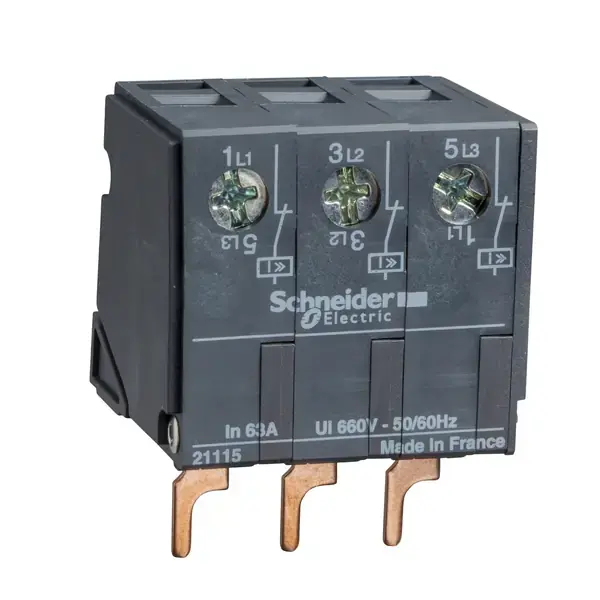 Schneider Electric - 21115 - LIMITER BLOCK P25M 100KA - 1