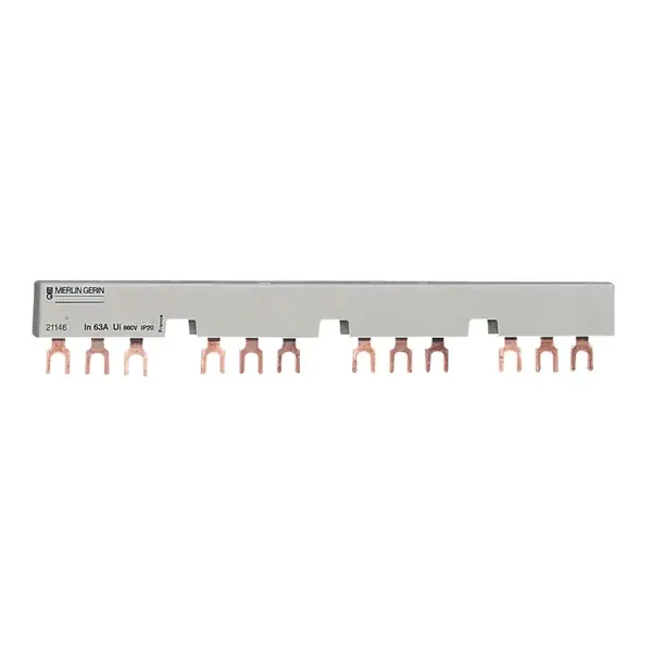 Schneider Electric - 21146 - 63A COMB BUSBAR FOR 4 P25M - 1