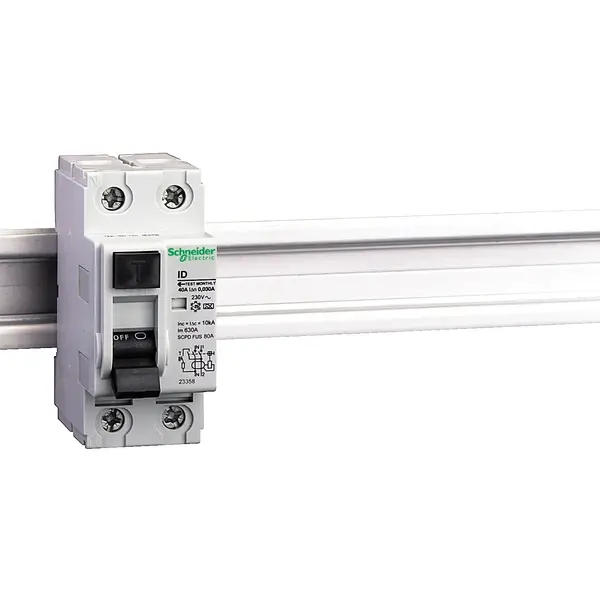 Schneider Electric - 23102 - RCCB 2P 100A 100MA BSEN 61008 - 1