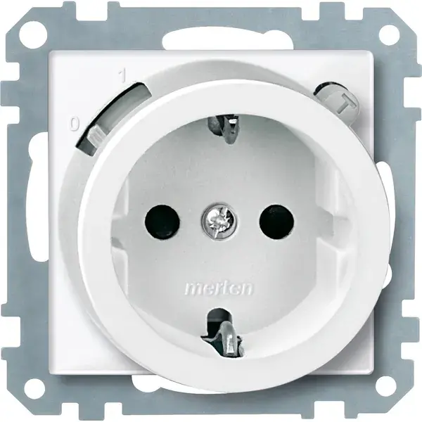 Schneider Electric - 233819 - SCHUKO e.l.c.b.-protected socket-outlet - 1