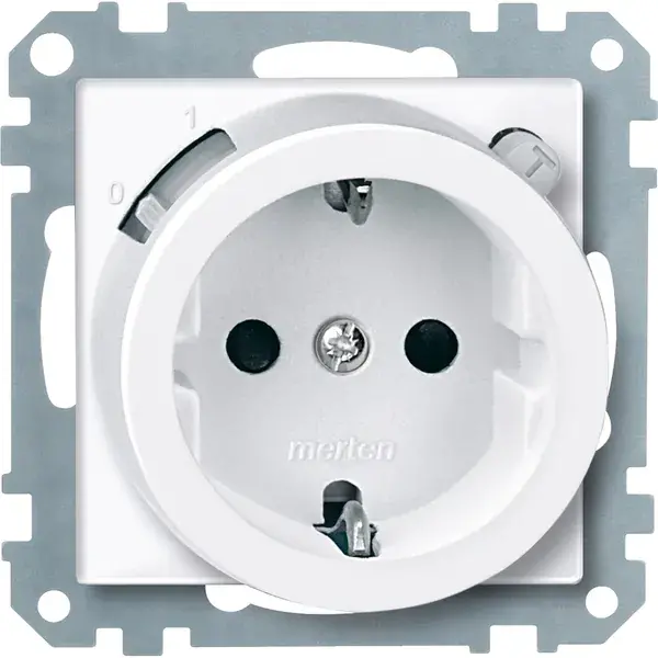 Schneider Electric - 233825 - SCHUKO e.l.c.b.-protected socket-outlet - 1
