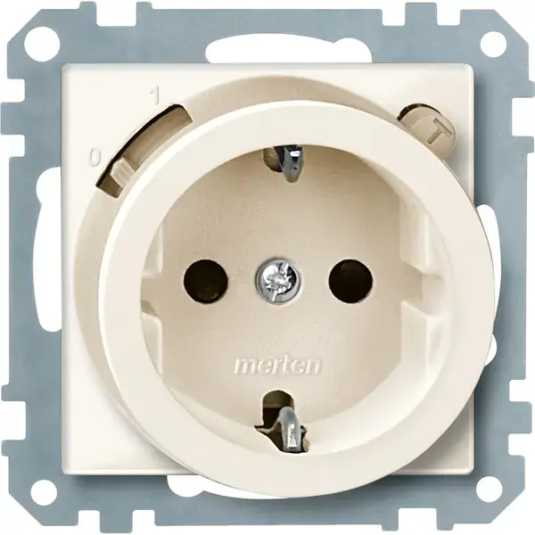 Schneider Electric - 233844 - SCHUKO e.l.c.b.-protected socket-outlet - 1