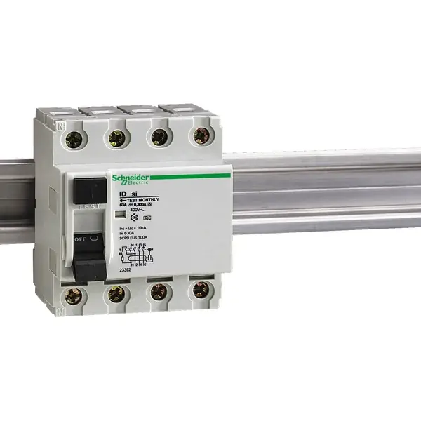 Schneider Electric - 23392 - rccb si 4p 63a 300ma a s - 1