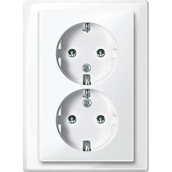 Schneider Electric - 239319 - SCHUKO double socket-outlet - 1