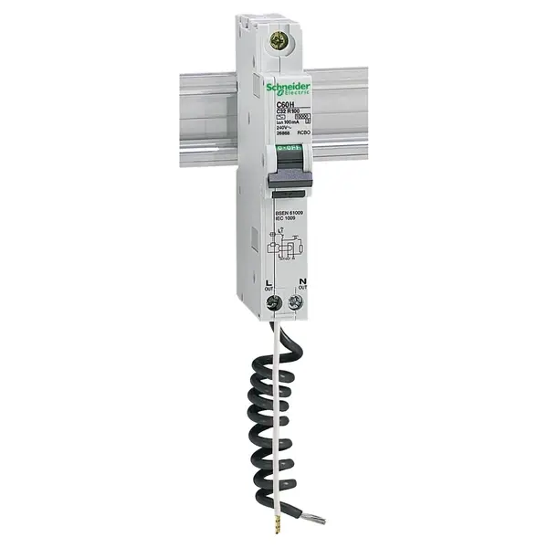 Schneider Electric - 26868 - C60H RCBO 32A AND N 100MA C - 1