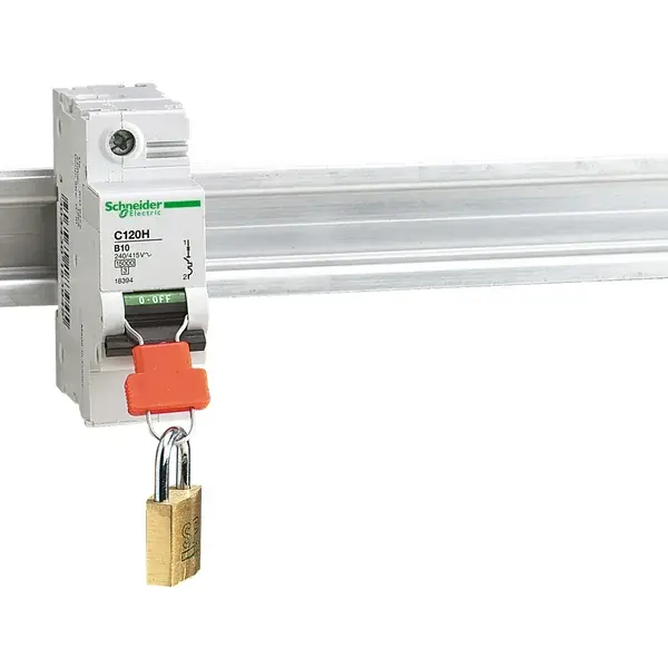 Schneider Electric - 27145 - SET 4 LOCKING SLIDE NC100/C120 - 1