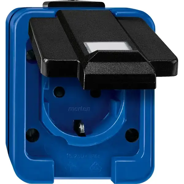 Schneider Electric - 279091 - SCHUKO socket-outlet with information fi - 1