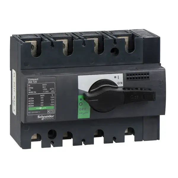 Schneider Electric - 28911 - INS125 4P - 1