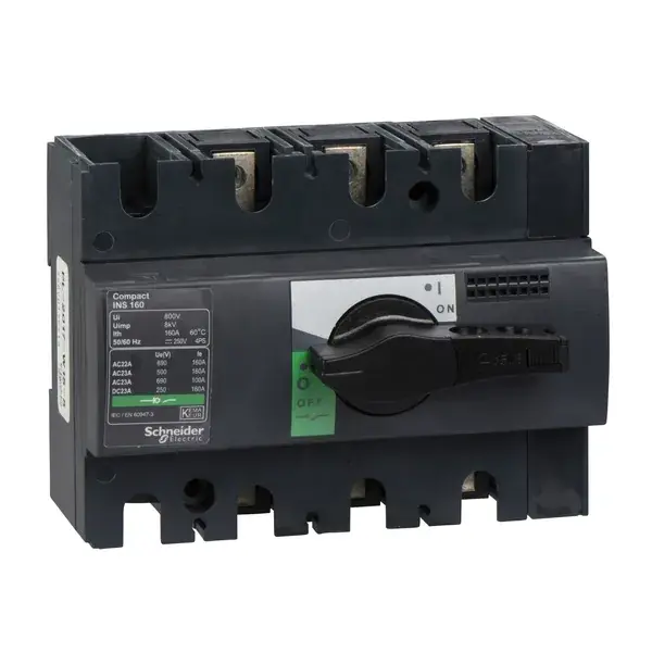 Schneider Electric - 28912 - INS160 3P 160A - SWITCH DISCONNECTOR - 1