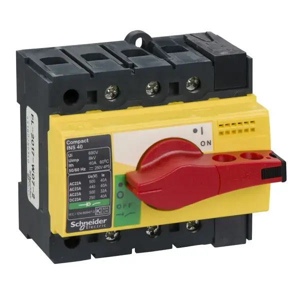 Schneider Electric - 28916 - INS40 3P 40A R/Y - 1