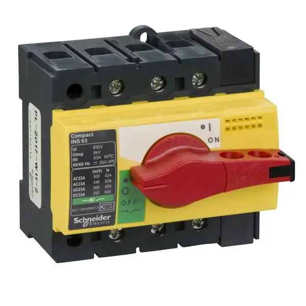 Schneider Electric - 28918 - INS63 3P 63A R/Y - 1