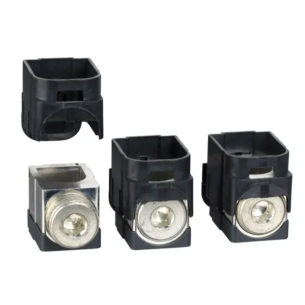 Schneider Electric - 29259 - 3 SHROUDED CABLE CONNECTORS - 1