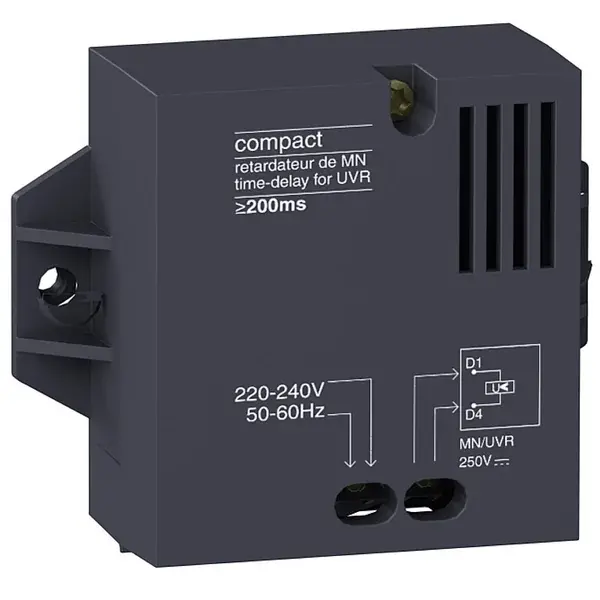 Schneider Electric - 29427 - UVR TIME DELAY RELAY 220/240VCA - 1