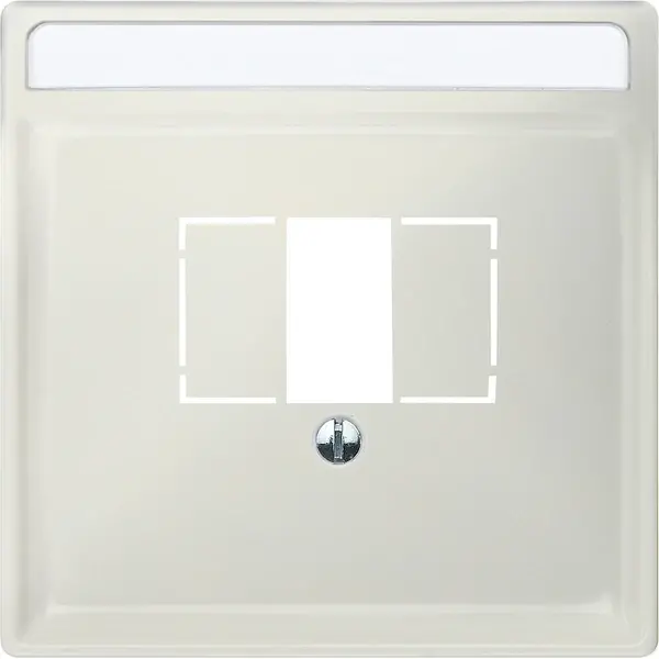 Schneider Electric - 297829 - Central plate for telephone socket-outle - 1