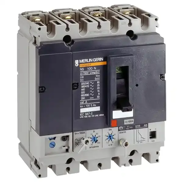 Schneider Electric - 29800 - NS100H STR22SE 100 4P4T - 1