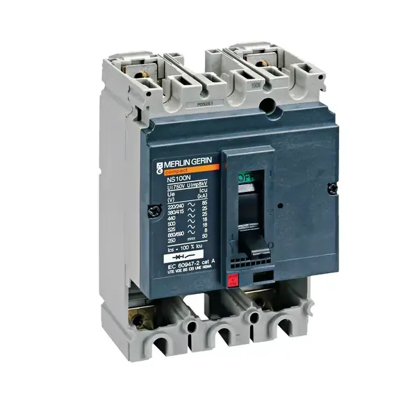 Schneider Electric - 30400 - NS160N 2P/3P WITHOUT TRIP UNIT - 1
