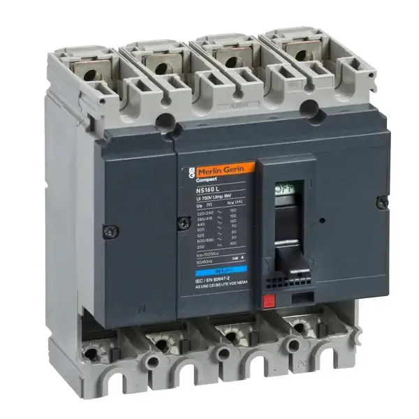 Schneider Electric - 30410 - NS1601 4P WITHOUT TRIP UNIT - 1