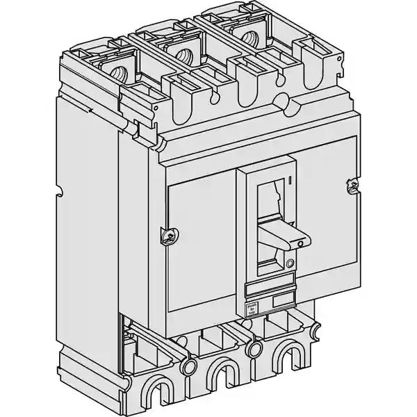 Schneider Electric - 30416 - circuit breaker ns160dc 3 - 1