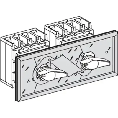 Schneider Electric - 31074 - MECHANICAL INTERLOCK (INS320/630) - 1