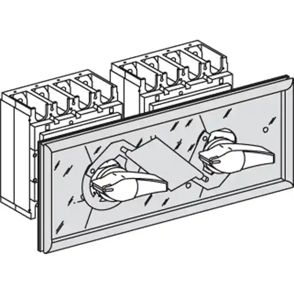 Schneider Electric - 31074 - MECHANICAL INTERLOCK (INS320/630) - 1