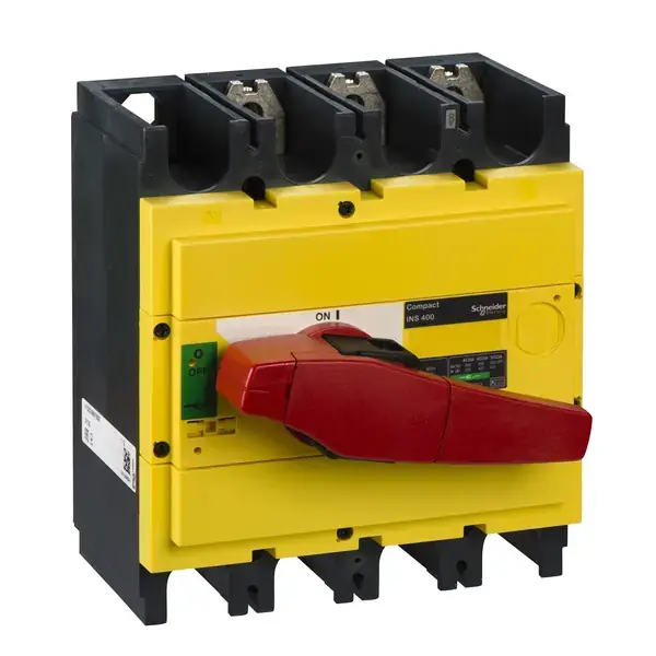 Schneider Electric - 31130 - INS400 3P RED ROTARY HANDLE- - 1