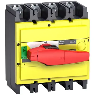 Schneider Electric - 31135 - INS630 4P RED ROTARY HANDLE- - 1