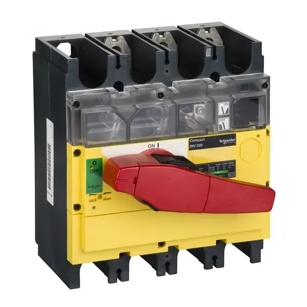 Schneider Electric - 31188 - INV320 3P RED ROTARY HAND - 1