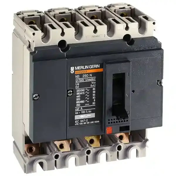 Schneider Electric - 31408 - NS250N 4P WITHOUT TRIP UNIT - 1