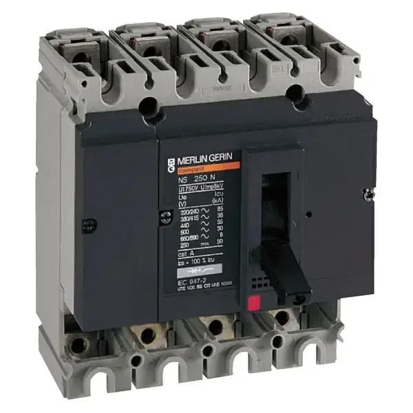 Schneider Electric - 31410 - NS2501 4P without trip un - 1