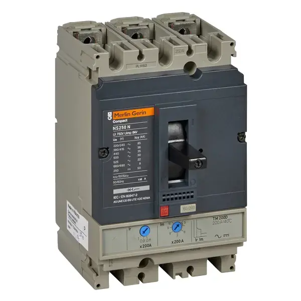 Schneider Electric - 31621 - NS250N TM200D 2P/3P 2T - 1