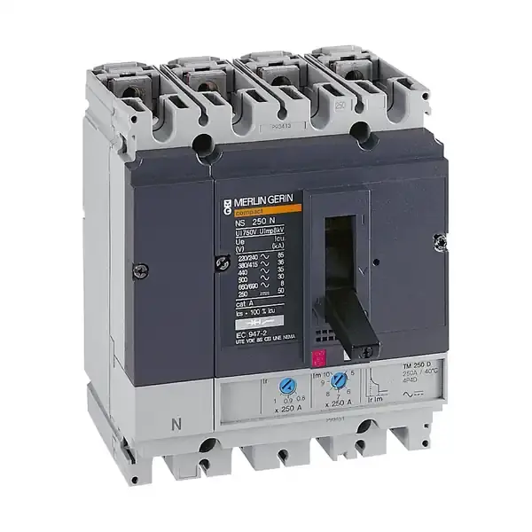Schneider Electric - 31720 - ns250l tm250d 4p3t - 1