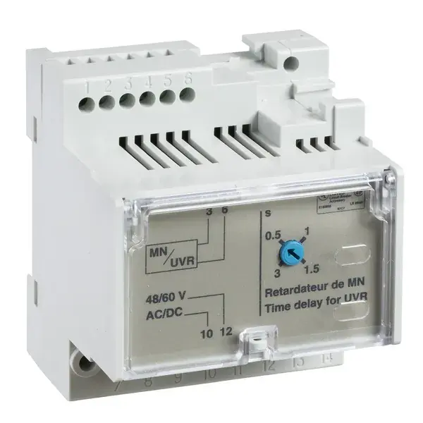 Schneider Electric - 33683 - ADJUSTABLE DELAY UNIT FOR MN - 1