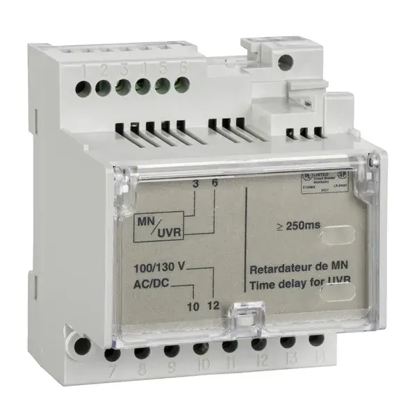 Schneider Electric - 33685 - MN DELAY UNIT,200/250V AC/DCNON-ADJ - 1