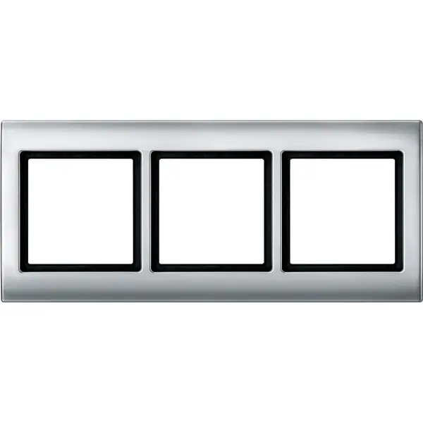 Schneider Electric - 400360 - AQUADESIGN frame, 3-gang - 1