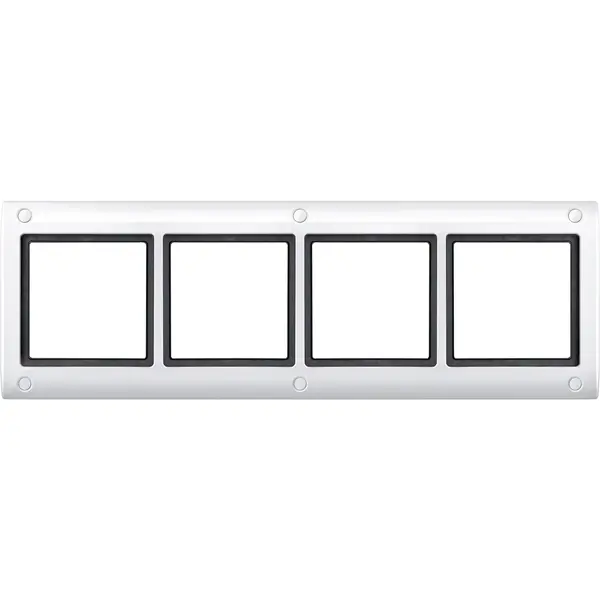 Schneider Electric - 401419 - AQUADESIGN frame with screw connection, - 1