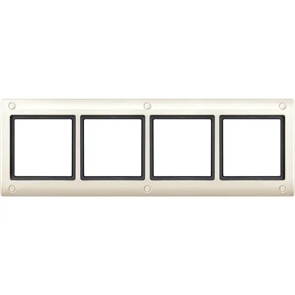 Schneider Electric - 401444 - AQUADESIGN frame with screw connection, - 1
